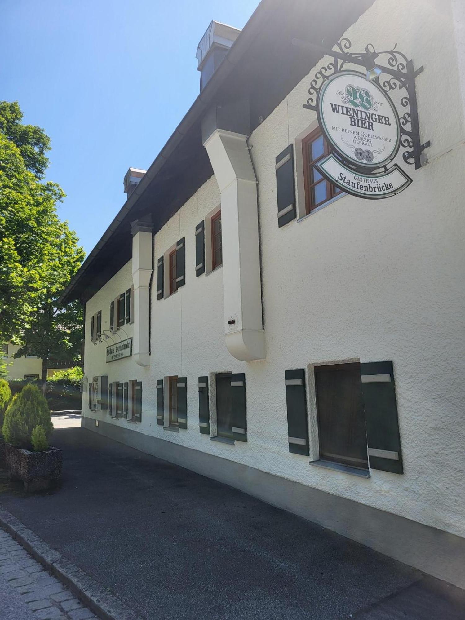 Gasthaus Staufenbruecke Бад-Райхенхалль Экстерьер фото