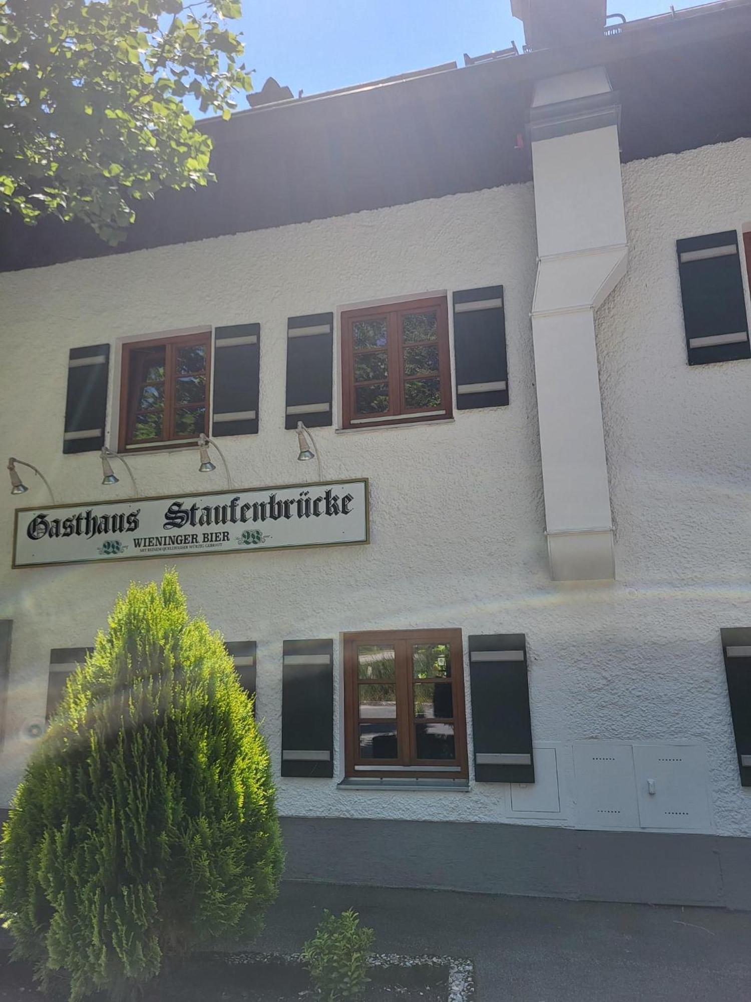Gasthaus Staufenbruecke Бад-Райхенхалль Экстерьер фото